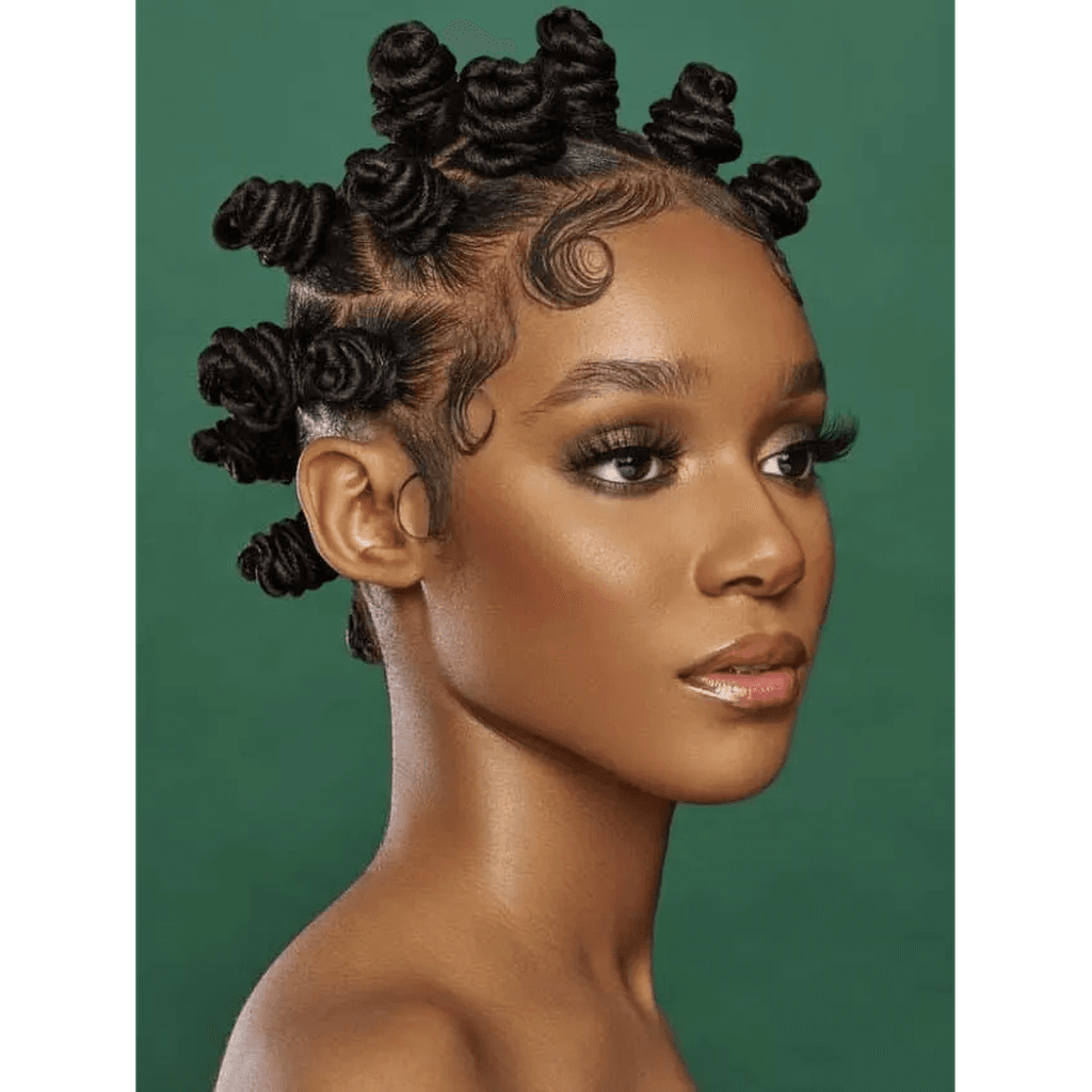 Bantu Knots hairstyle