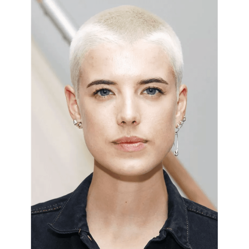 Blonde Buzz Cut hairstyle