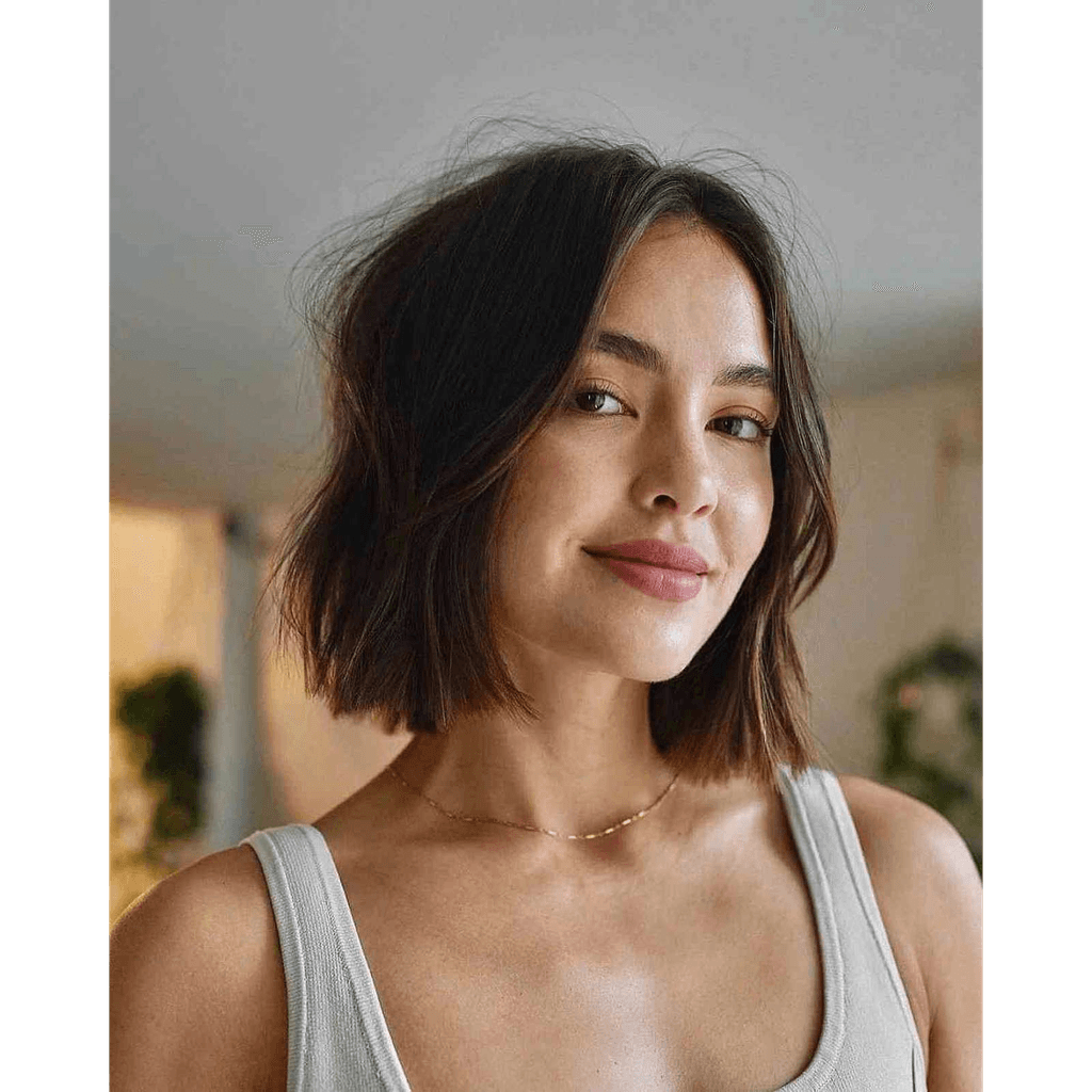 Blunt Bob Brown hairstyle