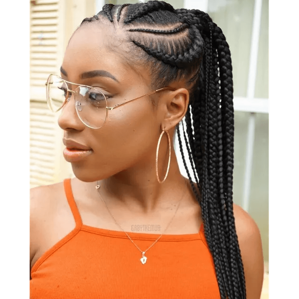 Braided Ponytail hairstyle