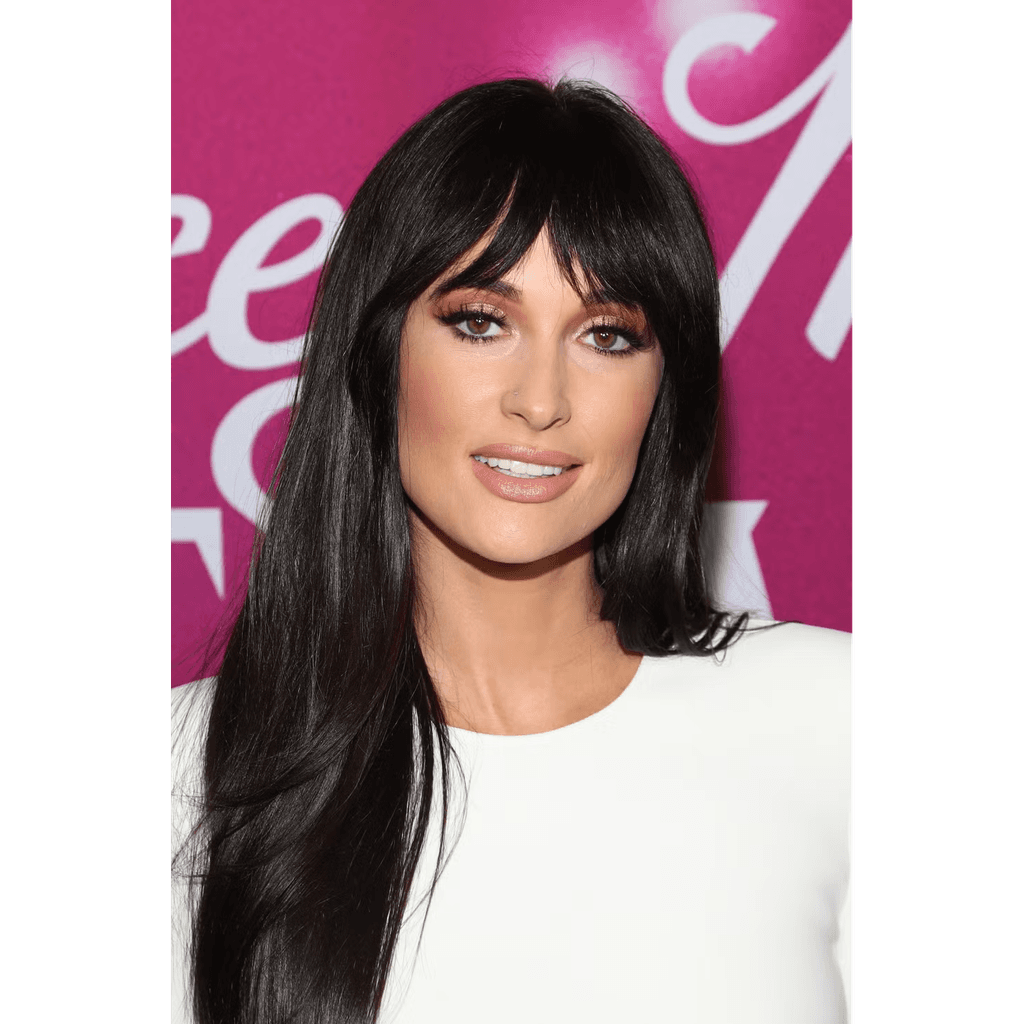 Curtain-Parted Bangs hairstyle