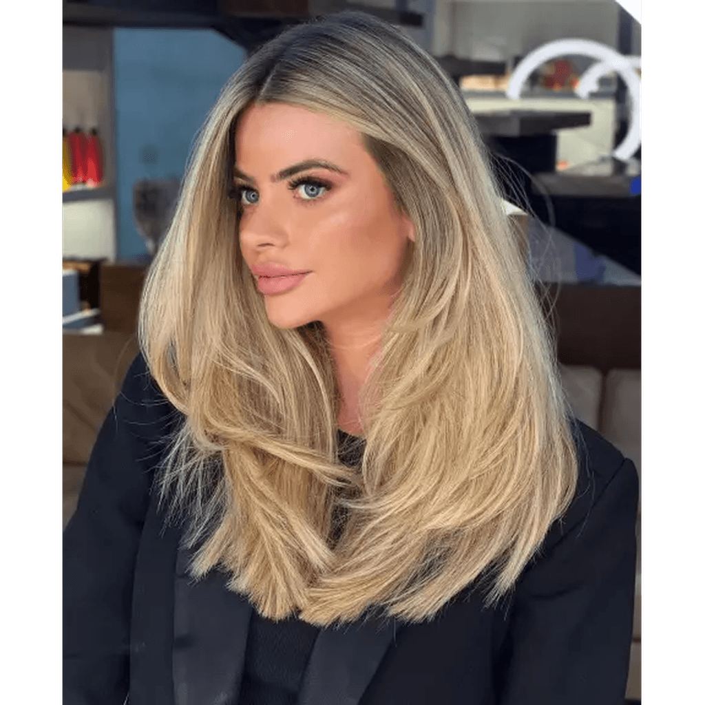 Long Layered Blonde