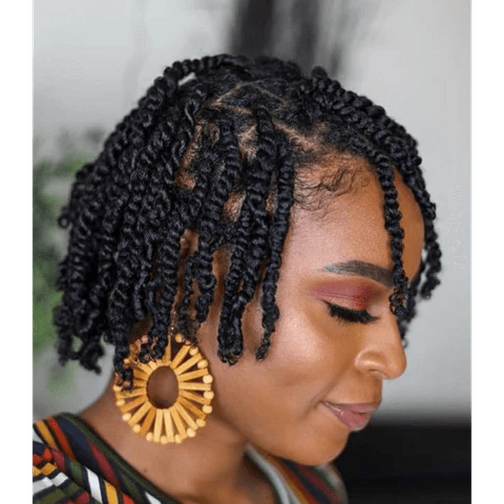 Short Twists hairstyle