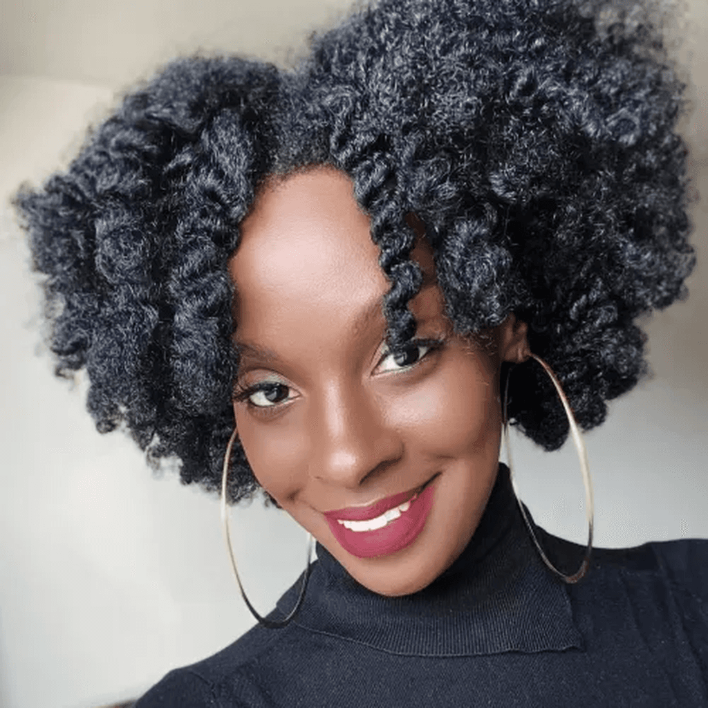 Voluminous Twist-Out Curls hairstyle