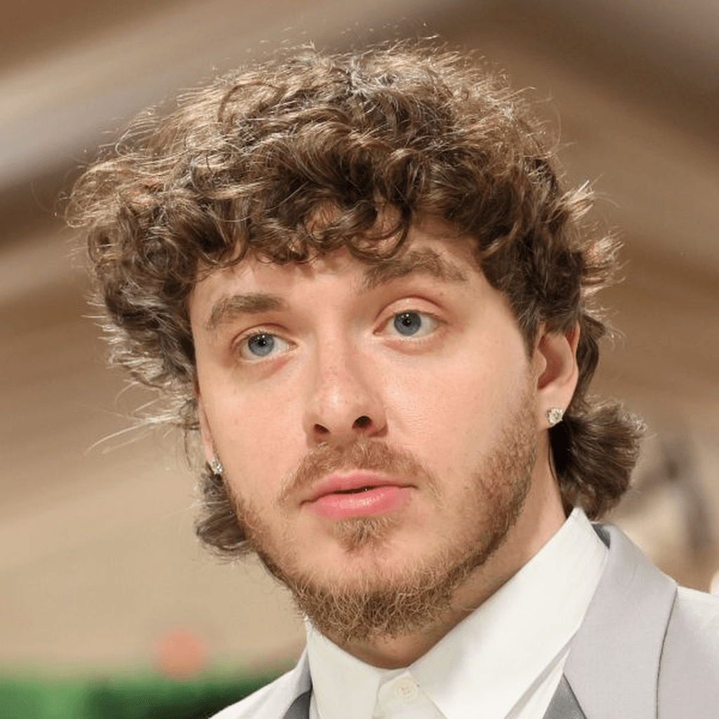 Curly 80s Mullet