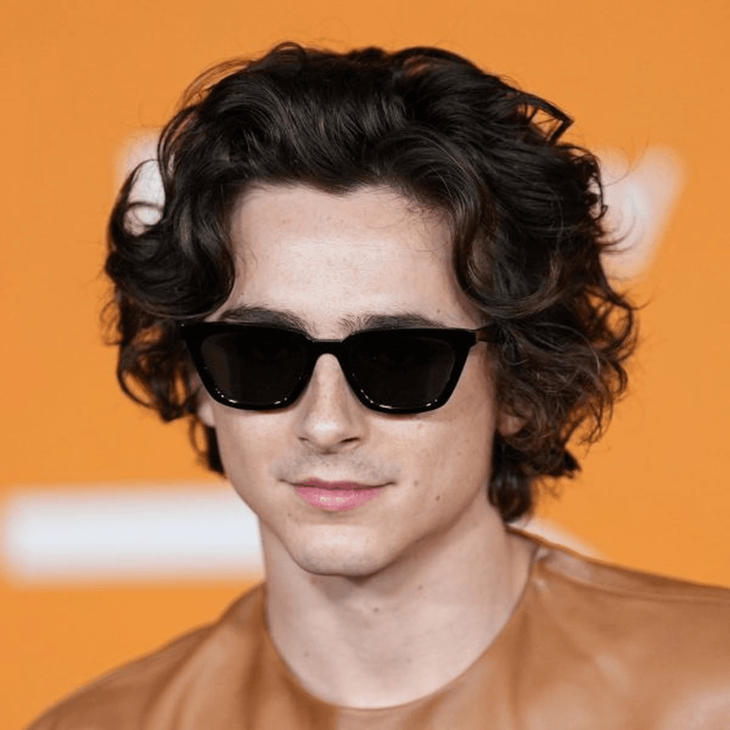 Curly Swept-Back Fringe hairstyle