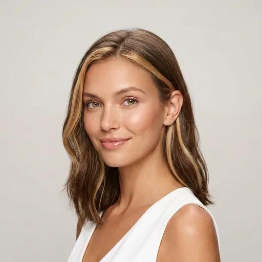 Face-Framing Highlights hairstyle