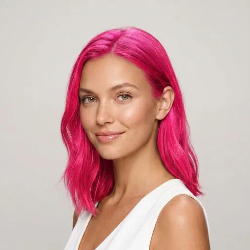 Hot Pink hairstyle