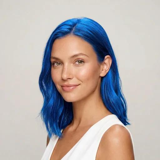 Electric Blue hairstyle