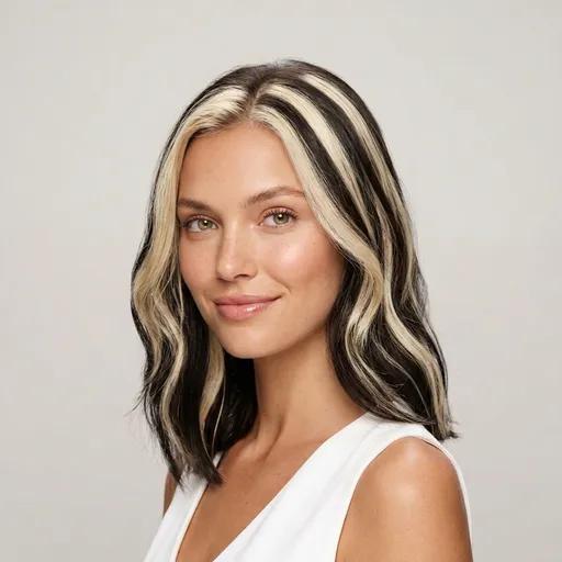 Chunky Highlights hairstyle