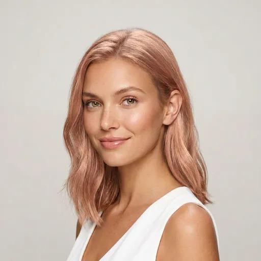 Rose Gold hairstyle