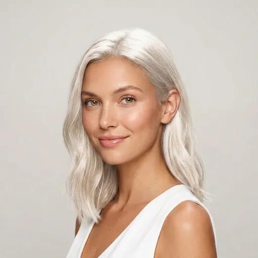 Icy Blonde hairstyle