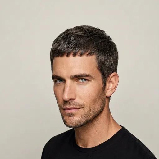 Caesar Cut hairstyle