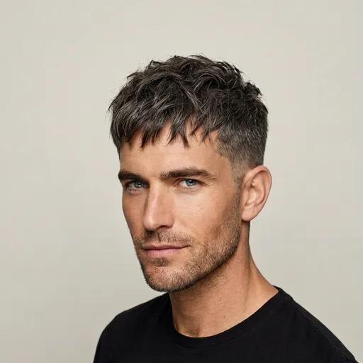 Textured Crop hairstyle