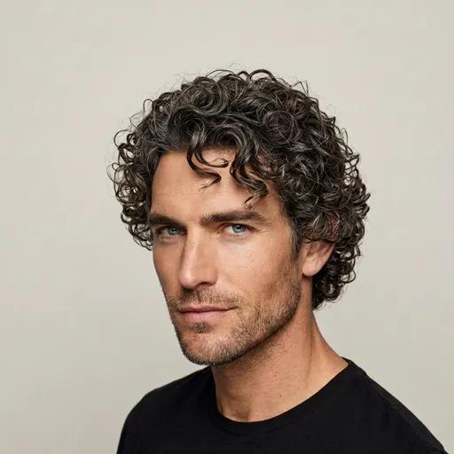 Medium Curly hairstyle