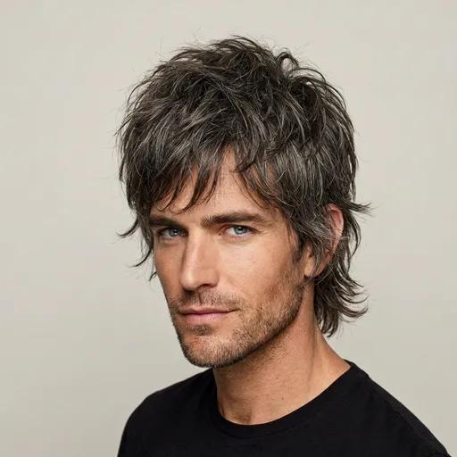 Wolf Cut (Men) hairstyle