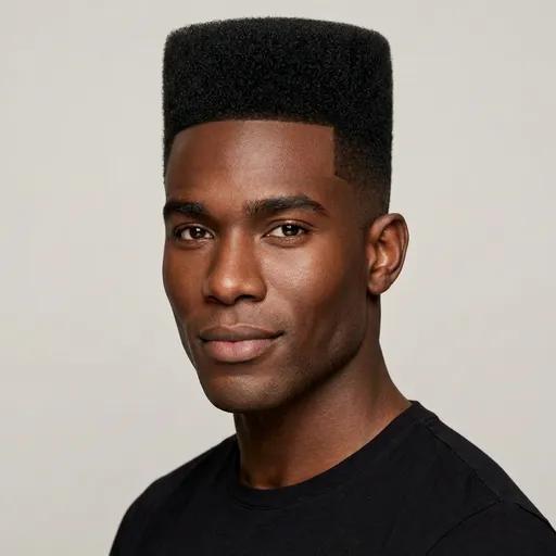 Flat Top Afro hairstyle