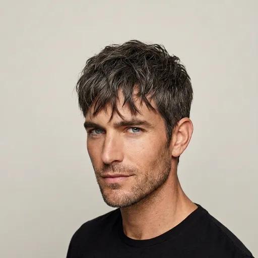 Textured Fringe hairstyle