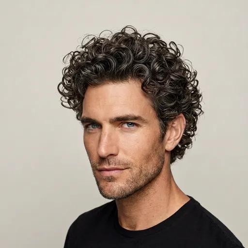 Modern Perm hairstyle