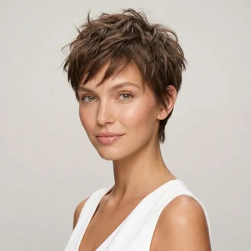 Textured Pixie hairstyle