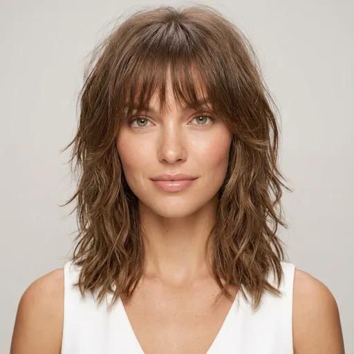 Modern Shag hairstyle