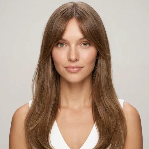 Curtain Bangs (Long) hairstyle