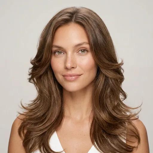 Feathered Layers hairstyle