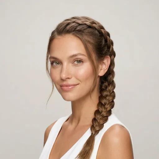 French Braid hairstyle