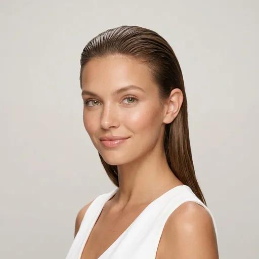 Slicked-Back Hair hairstyle