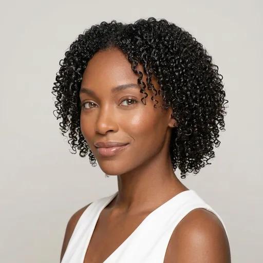 Wash-and-Go hairstyle