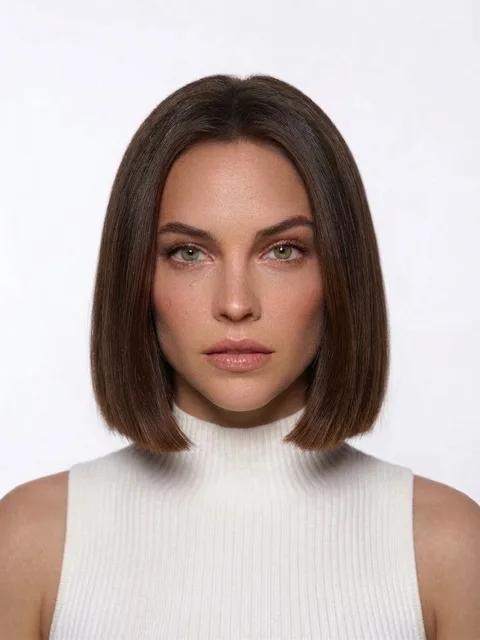 Blunt Bob: blunt ends