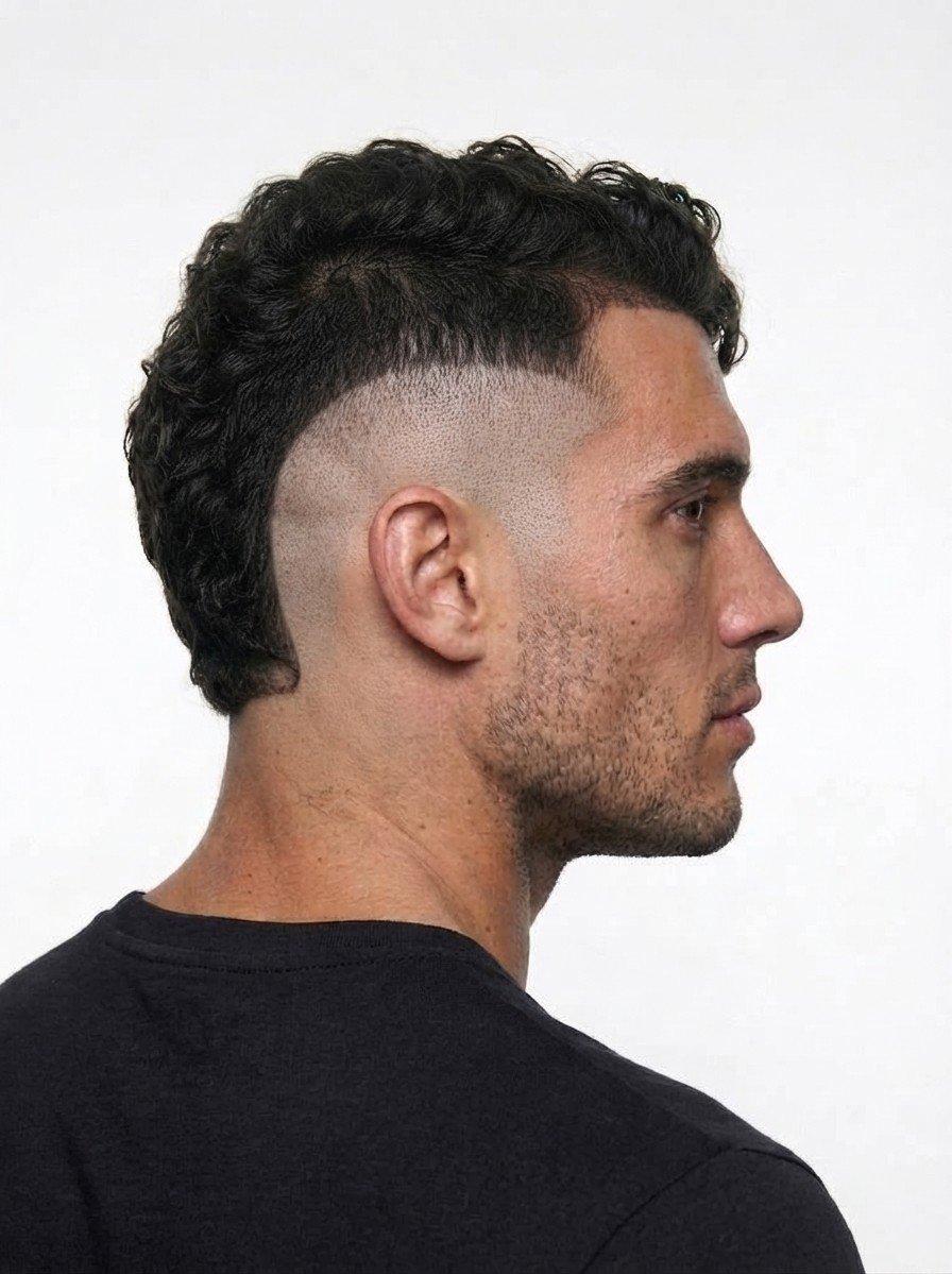 Burst Fade hairstyle