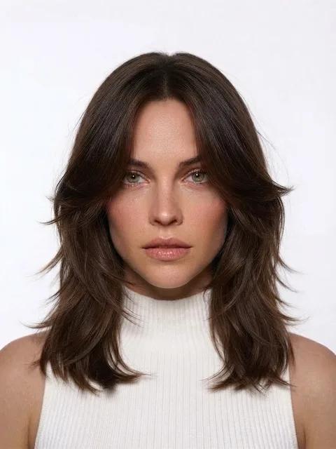 Butterfly Cut, a hairstyle for thin hair
