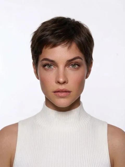 Classic Pixie, a hairstyle for thin hair
