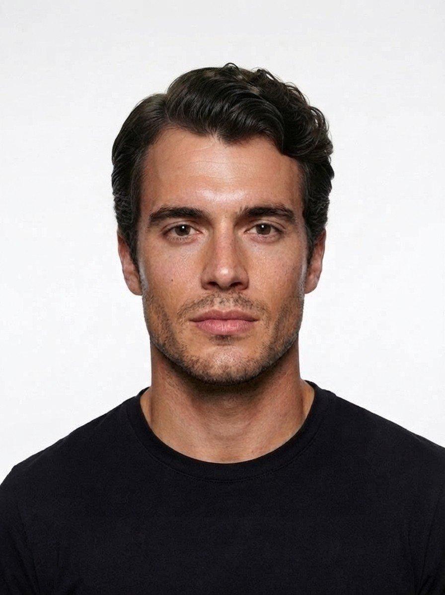 Classic Side Part hairstyle