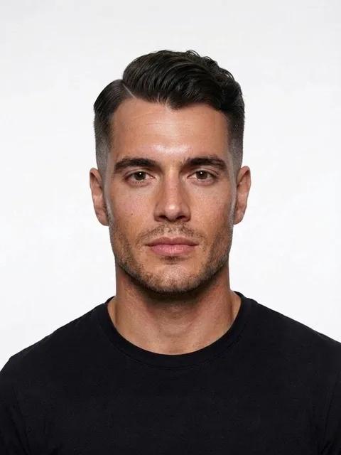 Comb Over, a cut that shows thinning hair more