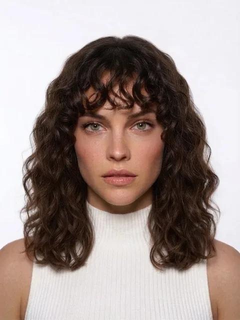 Curly Bangs