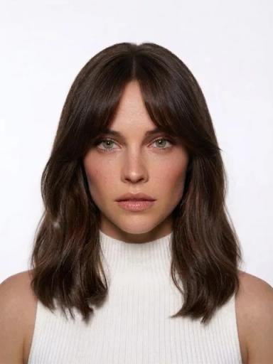 Curtain bangs