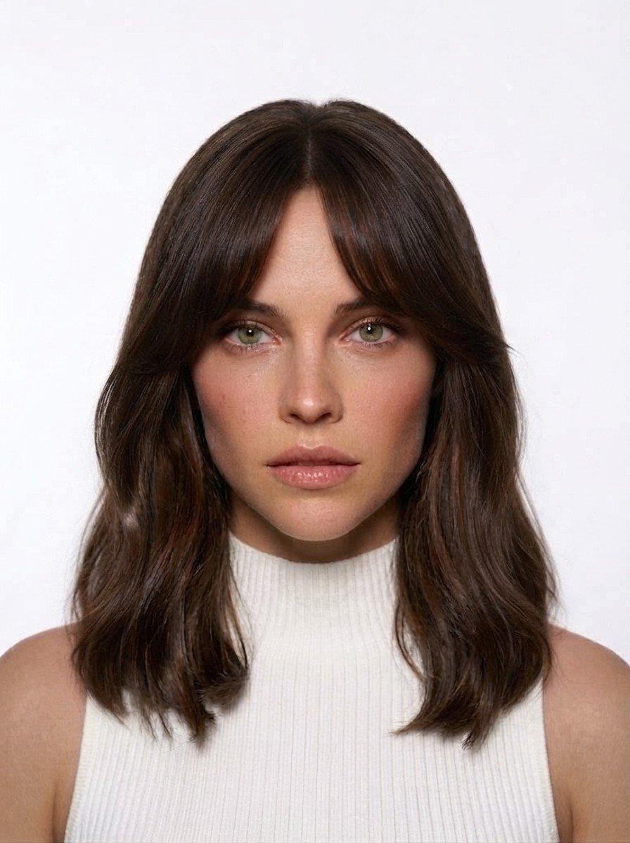 Curtain Bangs hairstyle