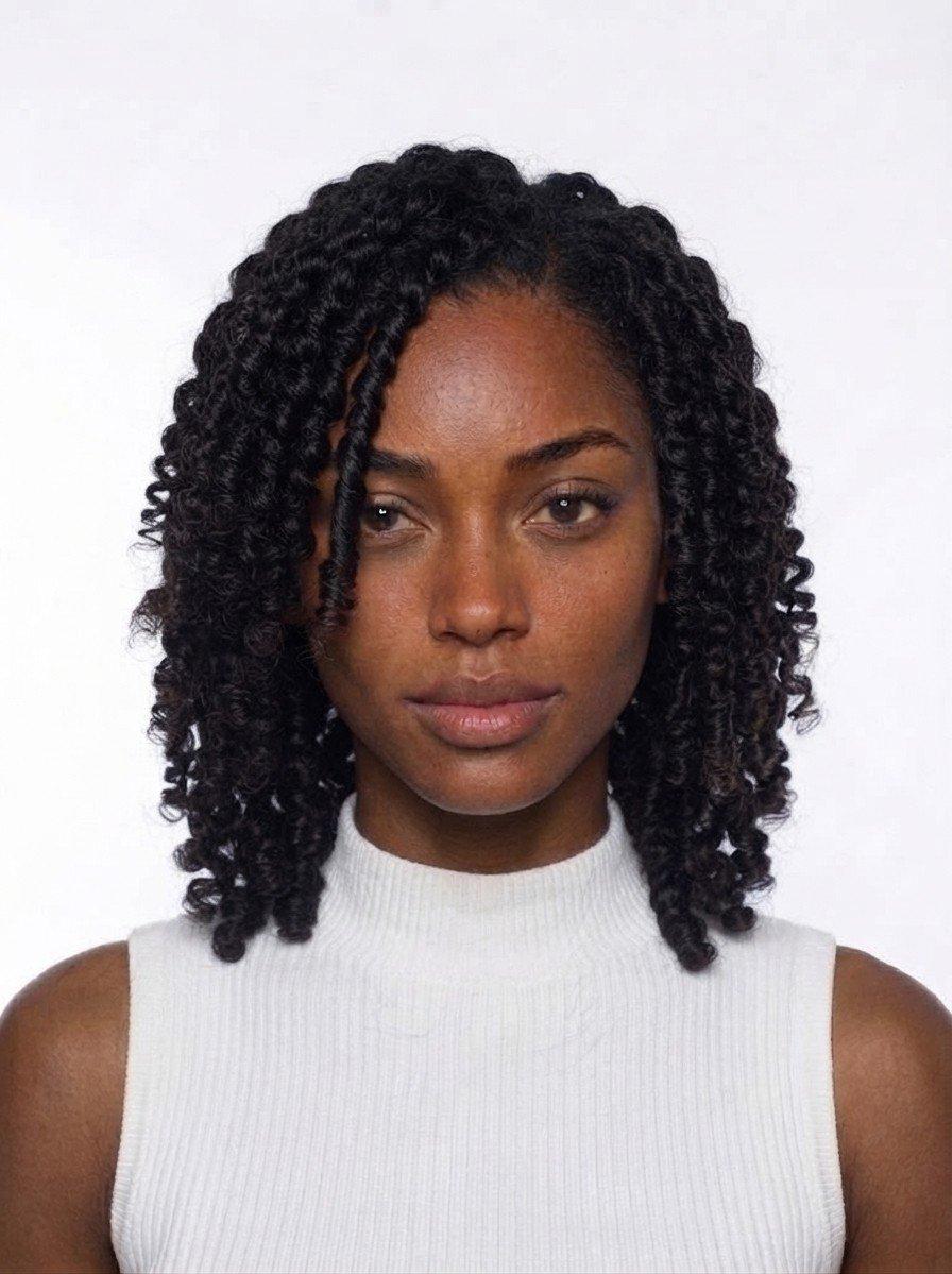 Finger Coils hairstyle