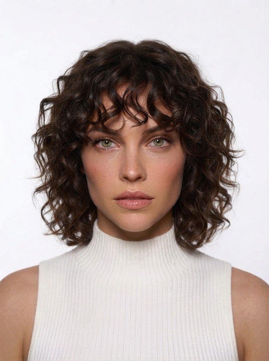 French Curls hairstyle