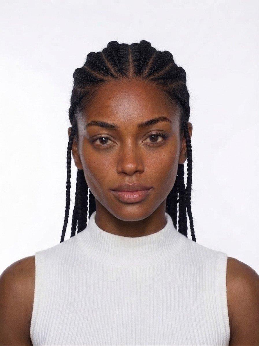 Fulani Braids hairstyle