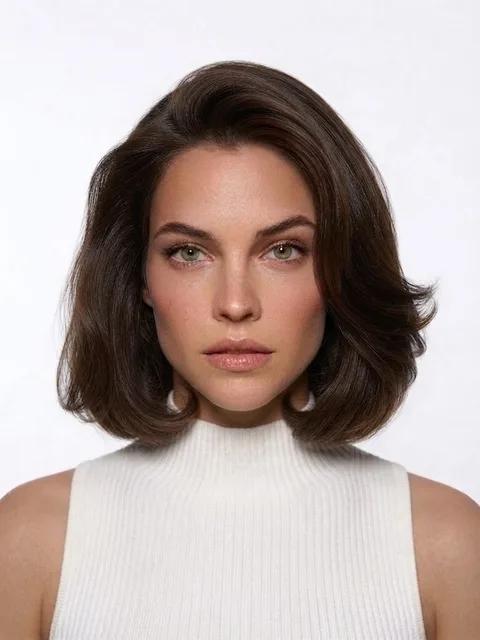 Italian Bob, a hairstyle for thin hair