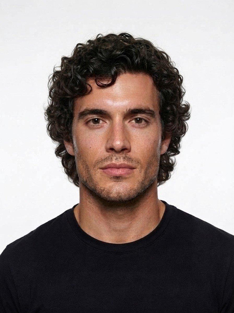 Medium Curly hairstyle