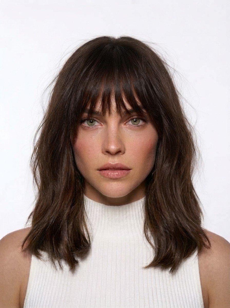 Messy Bangs hairstyle