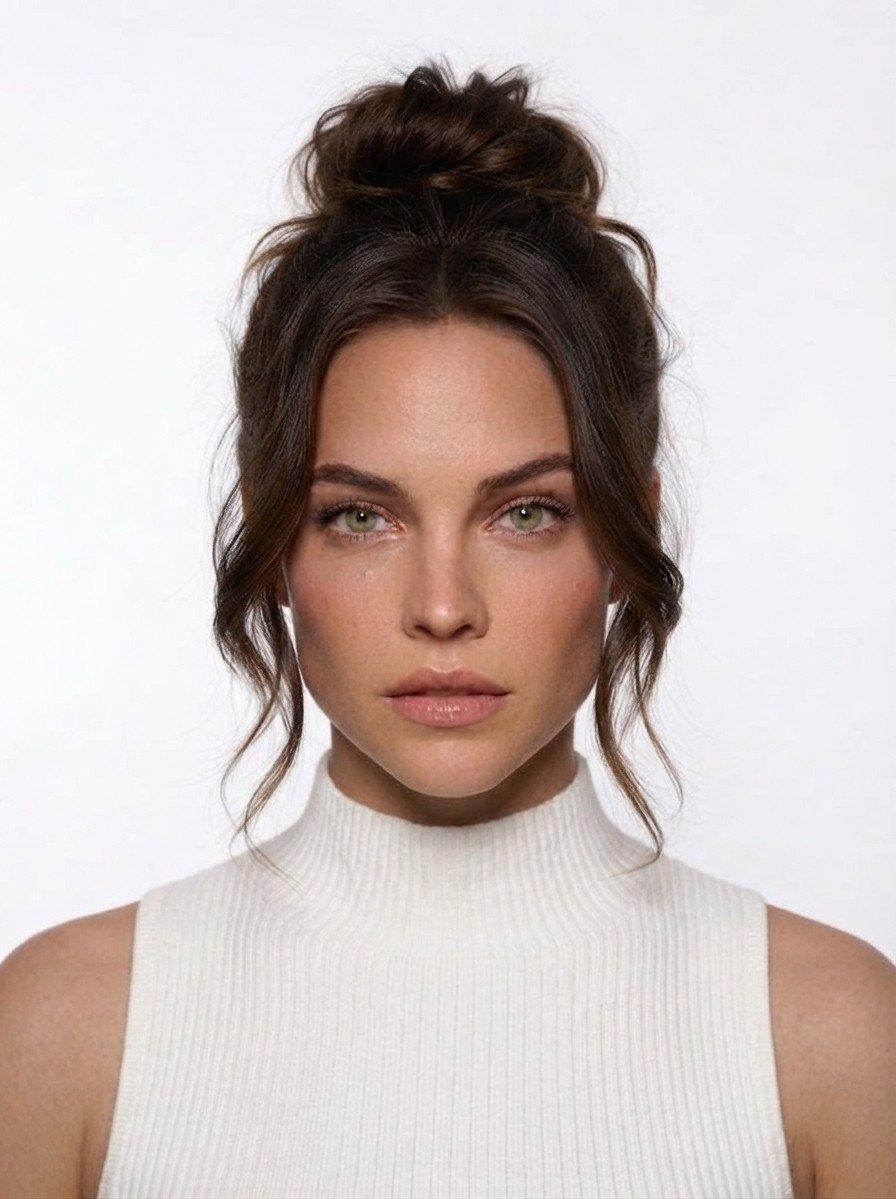 Messy Bun hairstyle