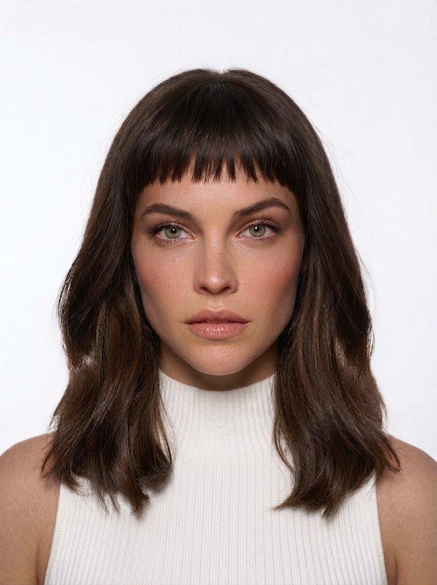 Micro Bangs hairstyle