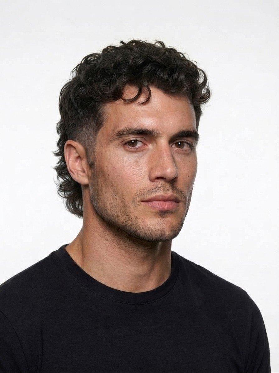 Modern Mullet hairstyle