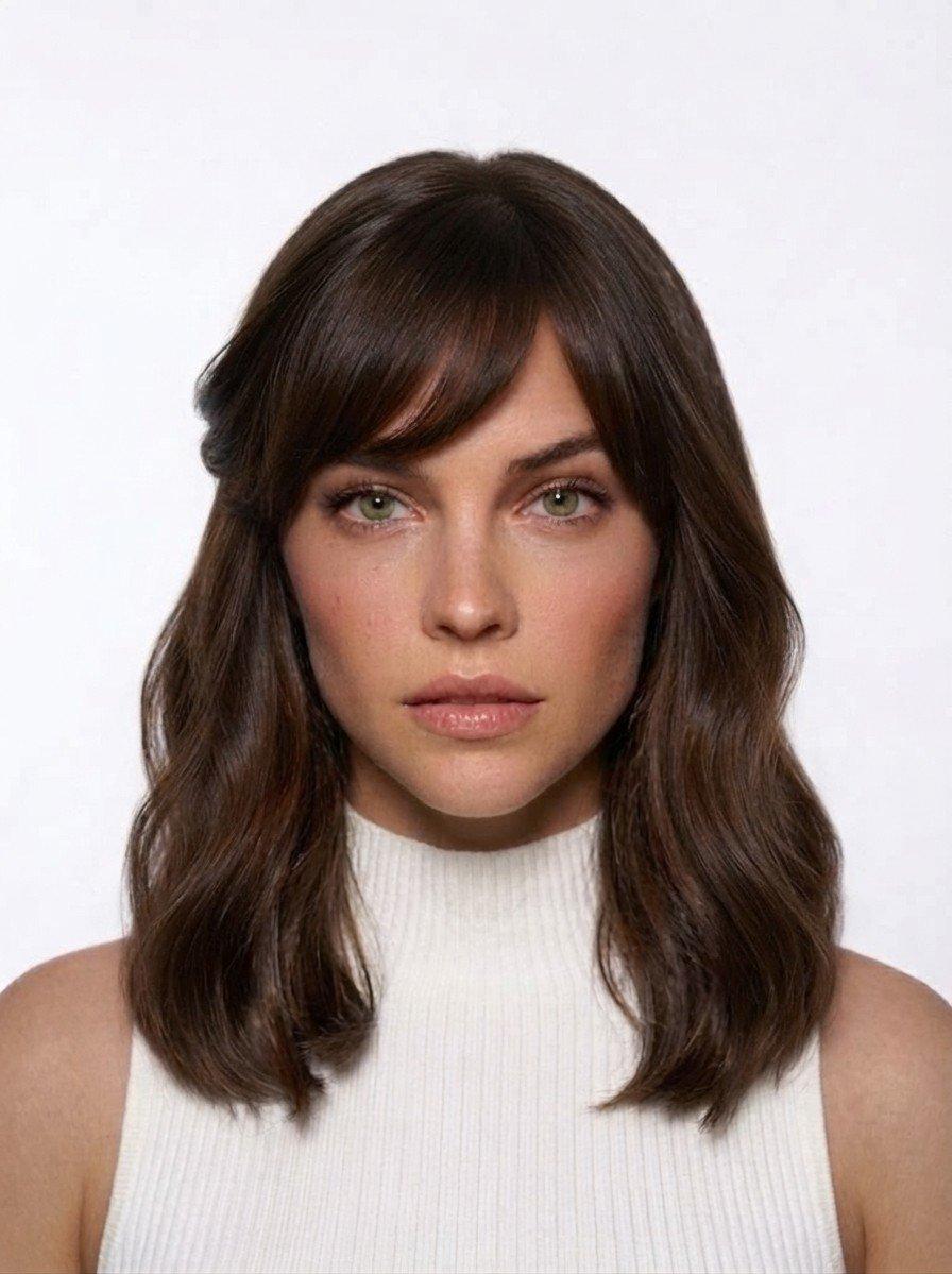 Side-Swept Bangs hairstyle