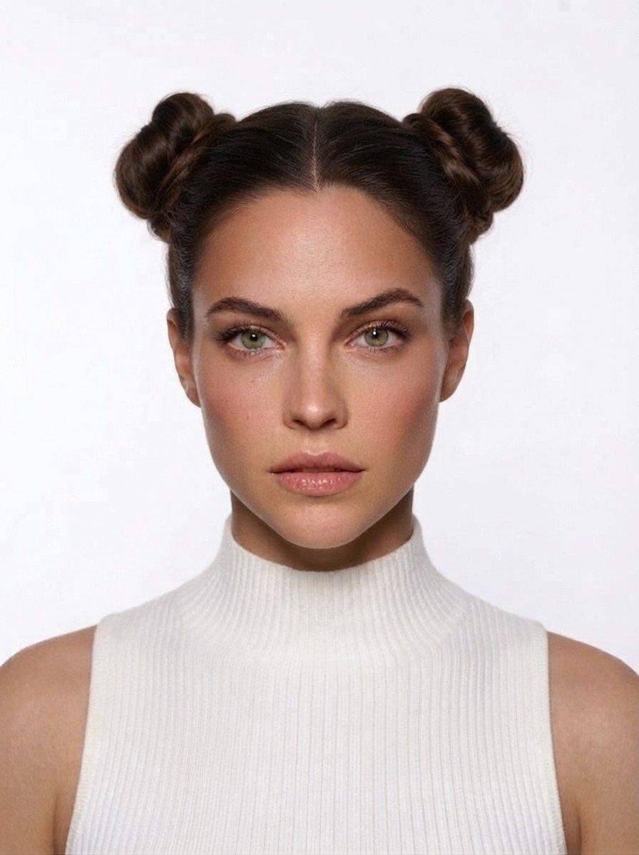 Space Buns hairstyle